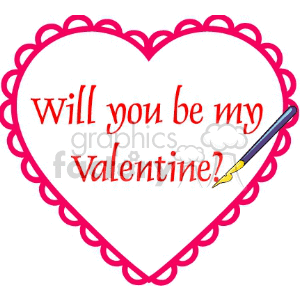Be My Valentine Clipart