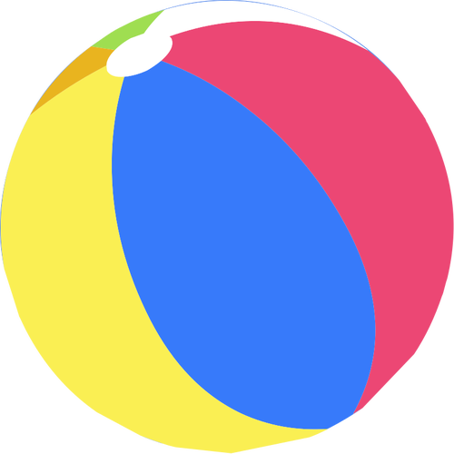 500x500 Beach Ball Public Domain Vectors