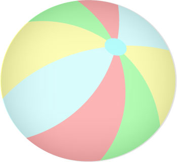 350x319 Large Beach Ball Clip Art Clipart Panda