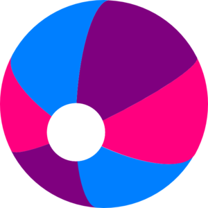 300x300 Beach Ball Clip Art