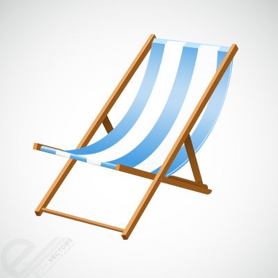 400x400 Free Beach Chair Clipart And Vector Graphics