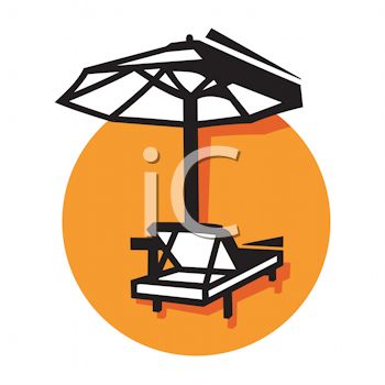 350x350 Beach Chair Icon For A Resort