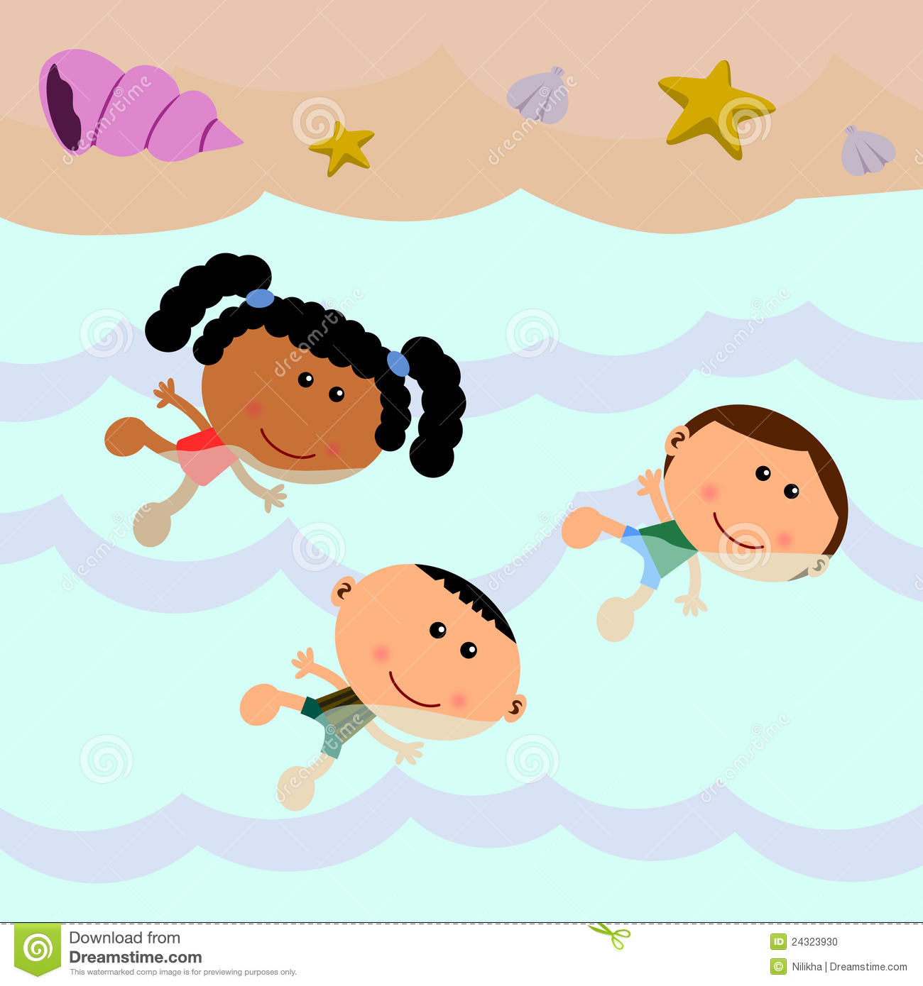 1300x1390 Kids Swimming Clipart Group