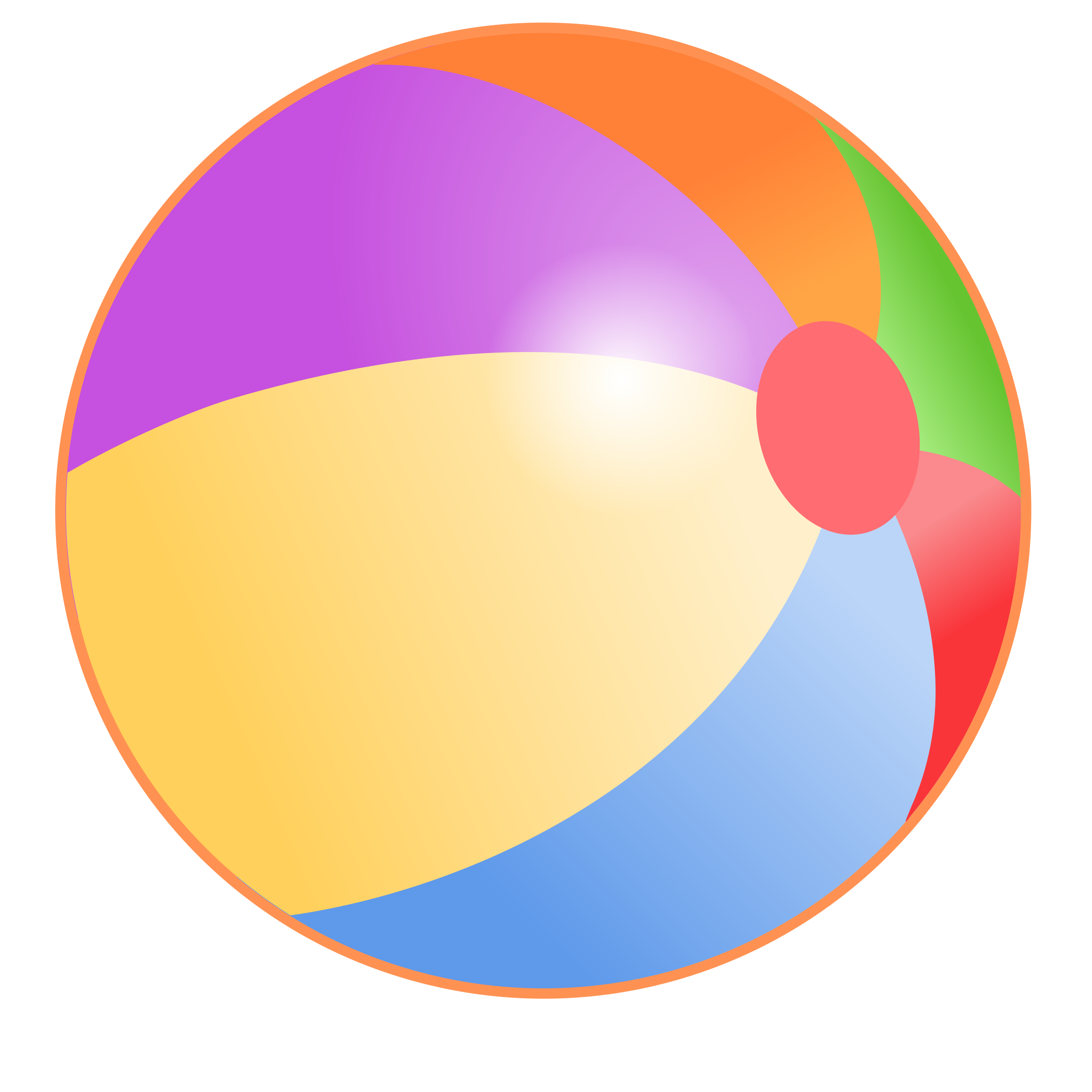 2400x2400 Beach Ball Clipart