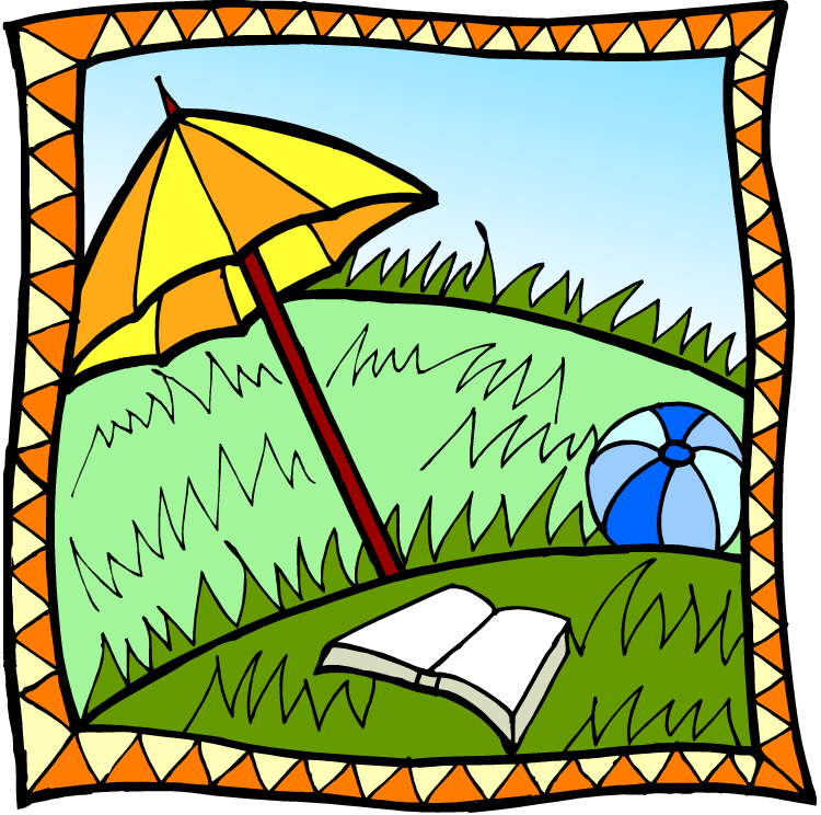750x744 Group Of Summer Reading Clip Art