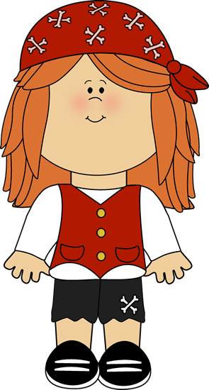 295x550 Little Girl Pirate Printables For Kids Clip Art