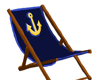 340x270 Beach Chair Clip Art Etsy