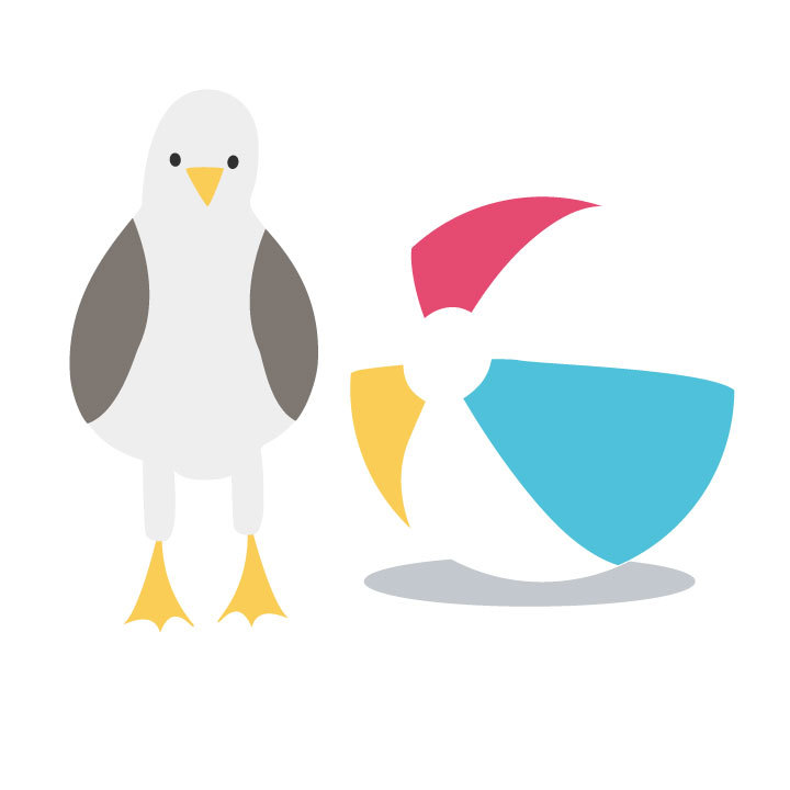 720x720 Beach Clipart Instant Download Commercial Use Or Personal, Beach