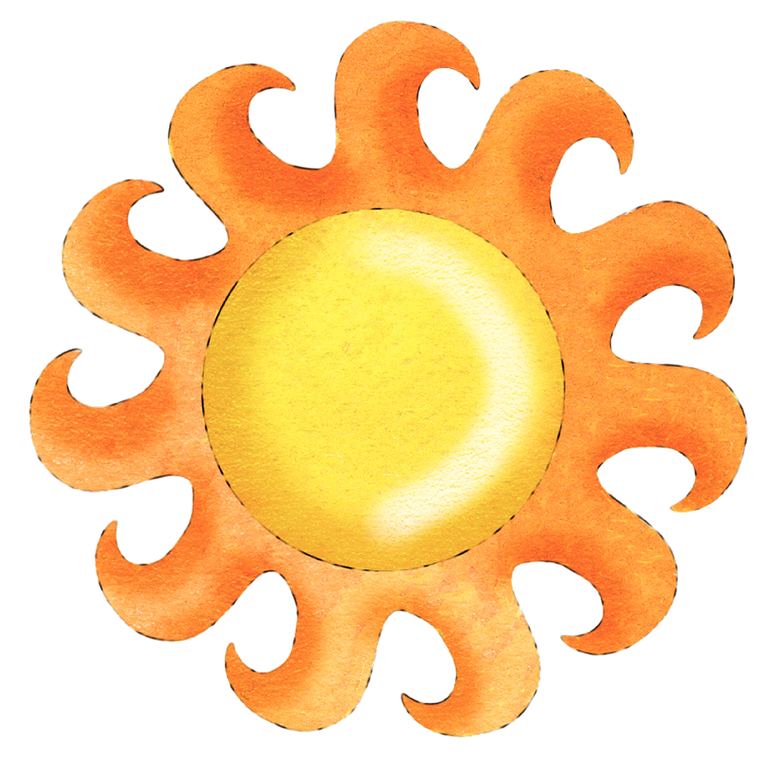 2550x2567 Free Sunshine Clipart Pictures