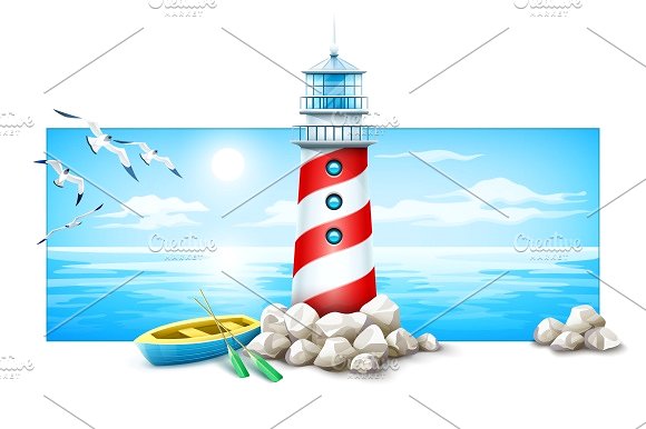 580x386 Lighthouse Clipart Ocean 3671157
