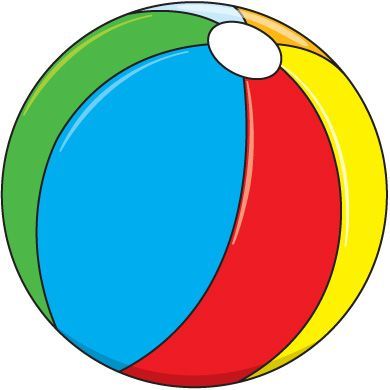 390x390 Awesome Beach Ball Clipart
