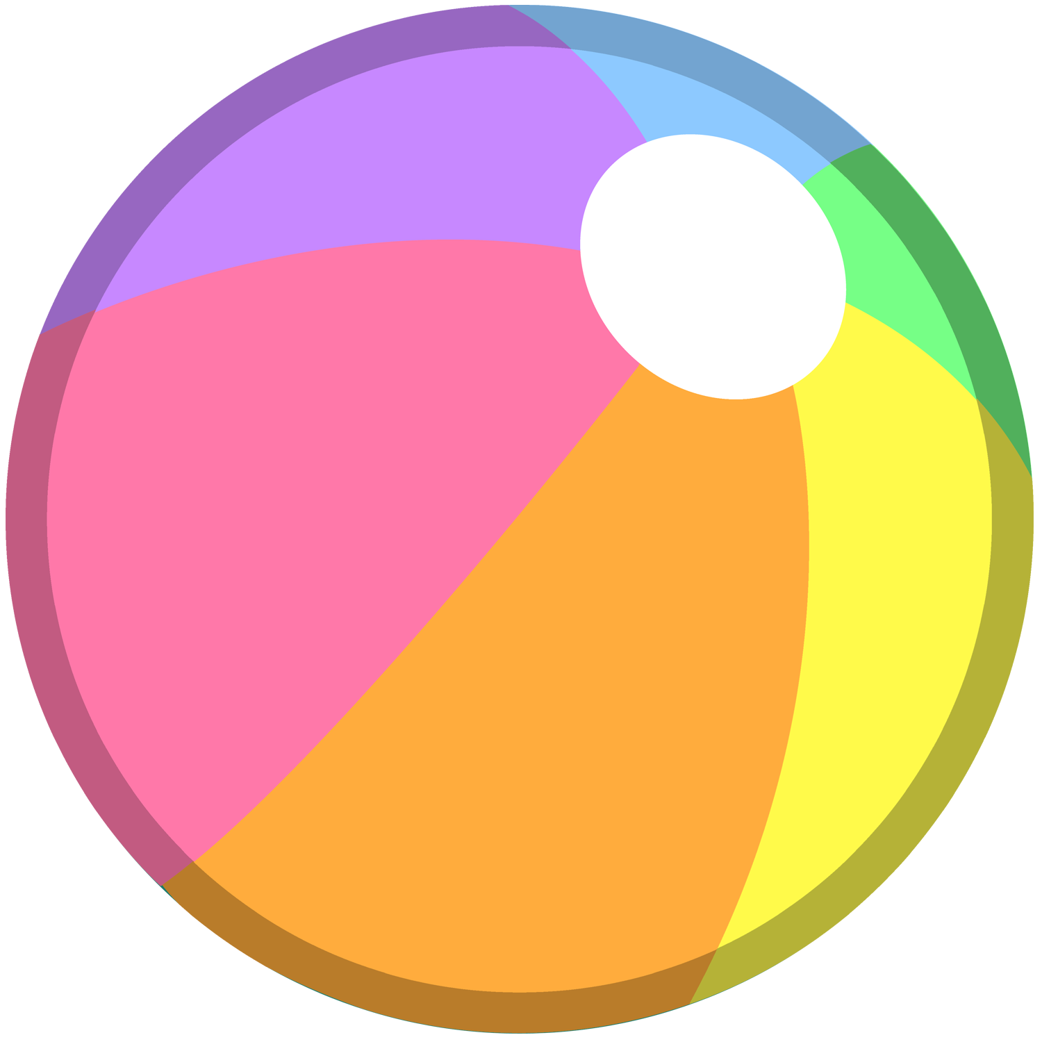 1500x1500 Beach Ball Png Transparent Images Png All