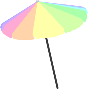 297x300 Beach Umbrella Clip Art