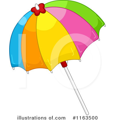 400x420 Beach Umbrella Clipart
