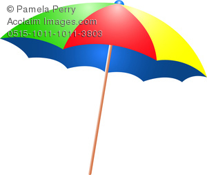300x255 Shade Umbrella Clipart