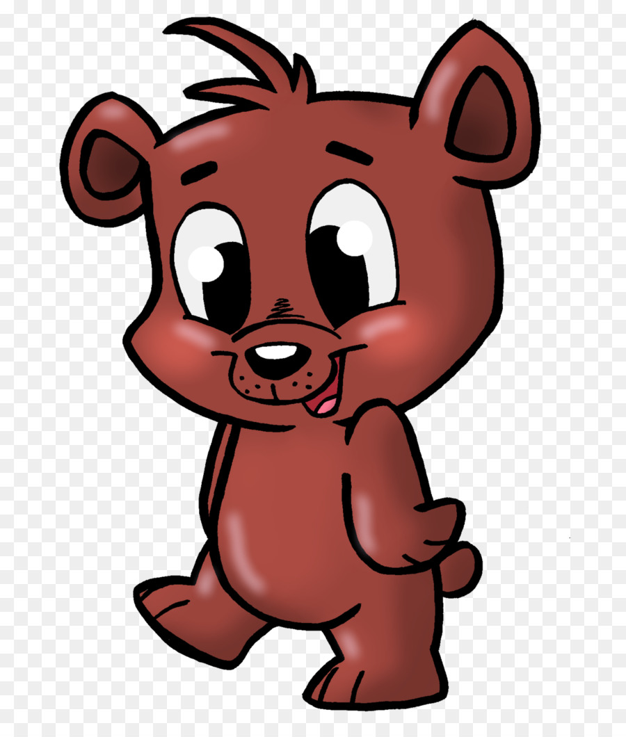 900x1060 Brown Bear American Black Bear Cartoon Clip Art