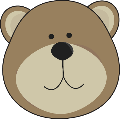 395x390 Image Of Bear Head Clipart
