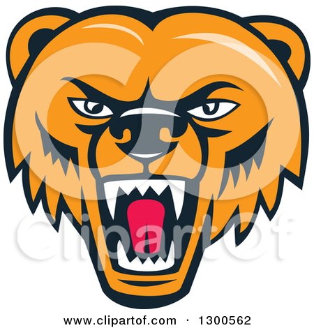 450x470 Royalty Free (Rf) Grizzly Bear Clipart, Illustrations, Vector