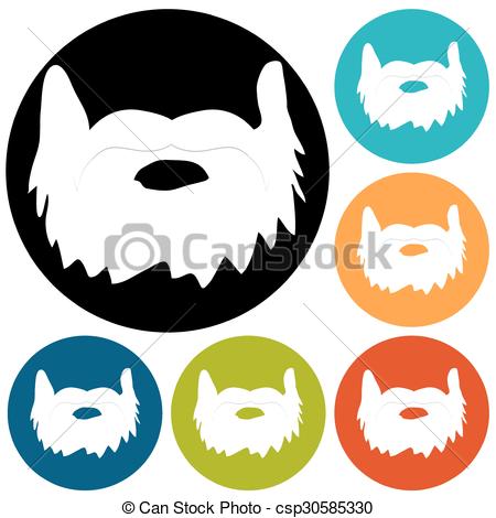 450x470 Beard Icon Vectors