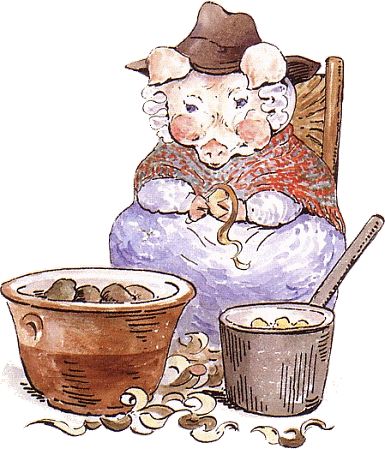 385x449 Beatrix Potter Pig Pigs Of Note Pig Art