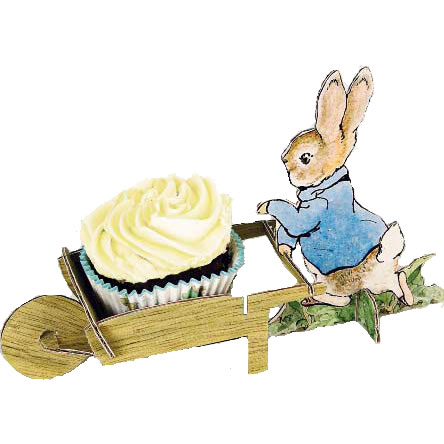 444x444 Beatrix Potter's Peter Rabbit Cupcake And Party Decor Fancy