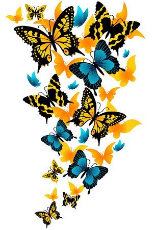 300x451 Free Beautiful Butterfly Clipart And Vector Graphics