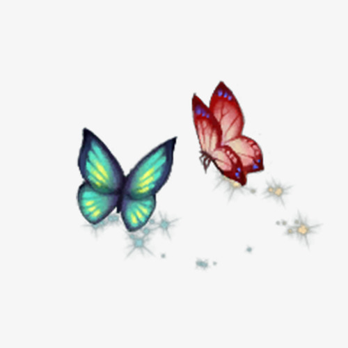 500x500 Beautiful Butterfly Clip, Romantic, Small Fresh, Png Png Image