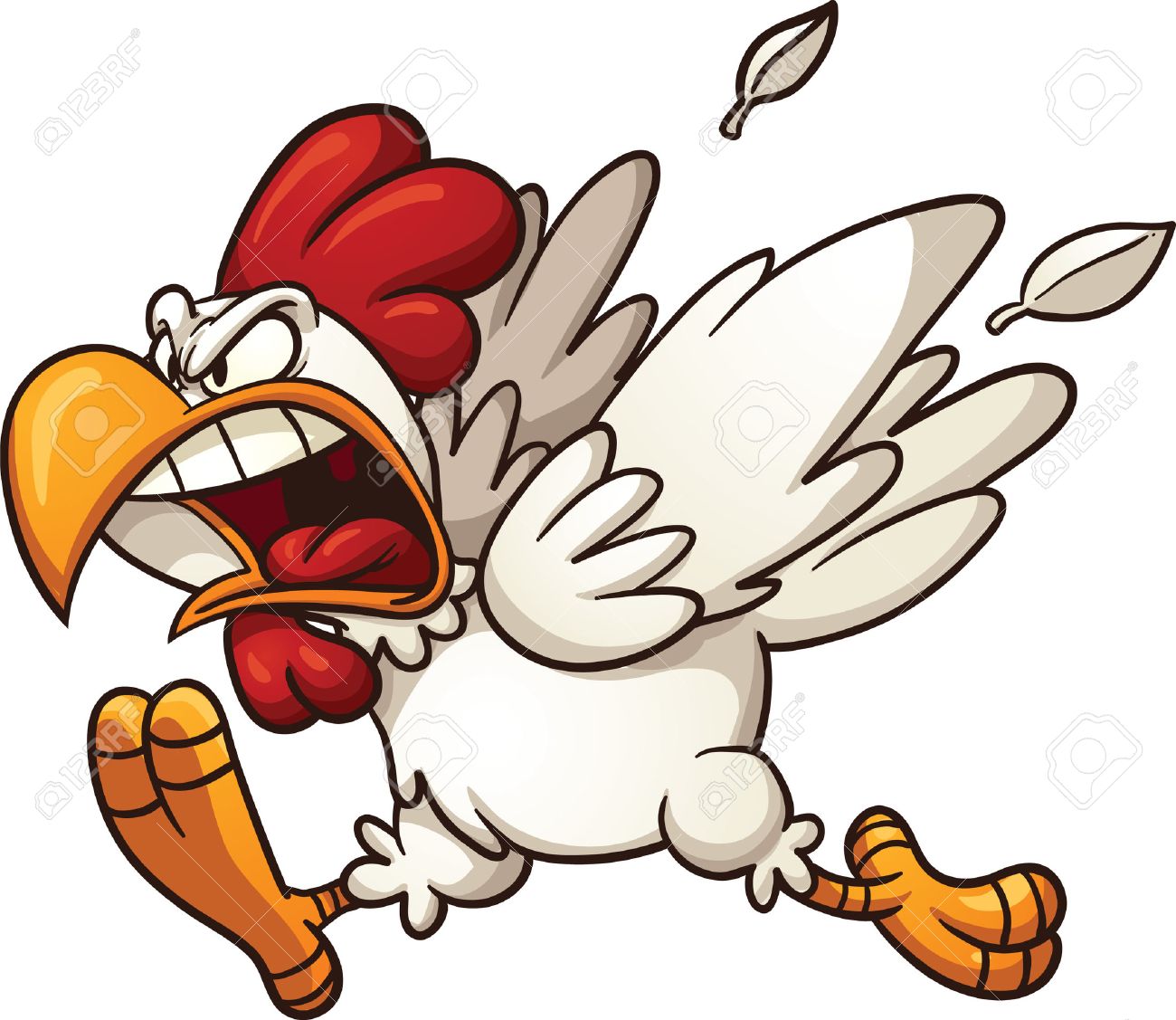1300x1127 Beautiful Design Ideas Angry Clipart Cartoon Chicken Vector Clip