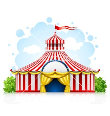 380x400 Beautiful Circus Clipart Silhouette Clip Art Circus Tent Bing