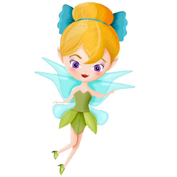 600x600 Cartoon Fairies Group