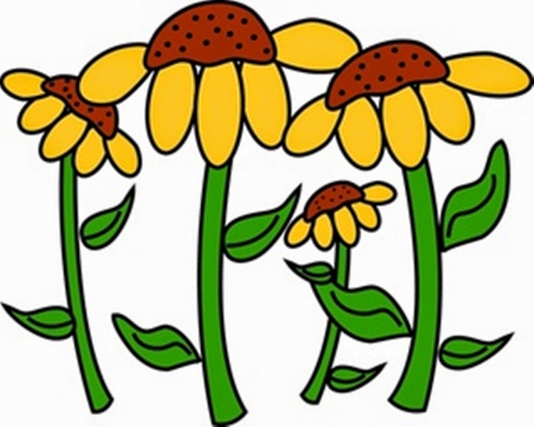 750x600 Garden Flowers Clip Art Many Flowers