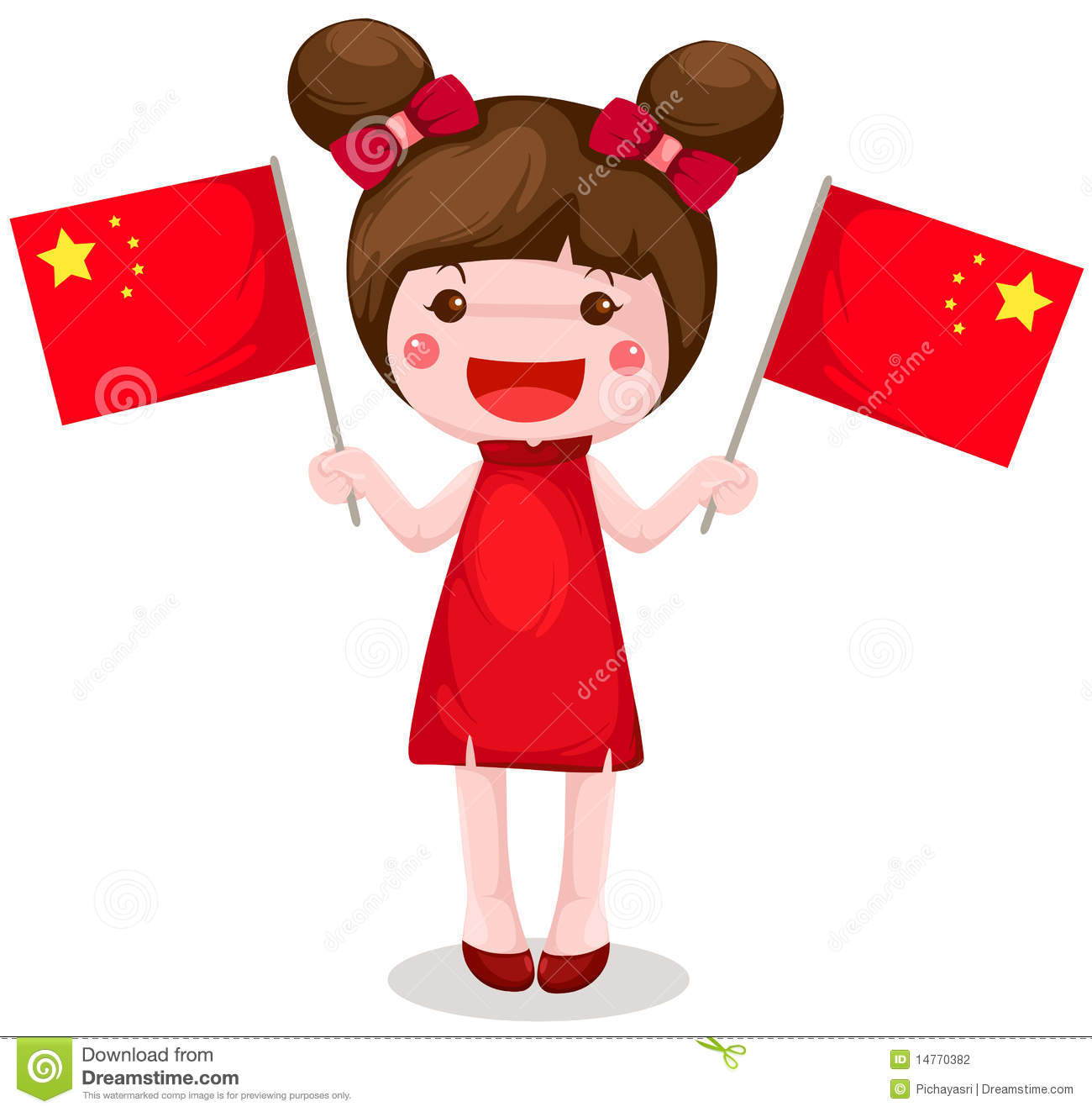 1300x1323 Chinese Girl Clipart