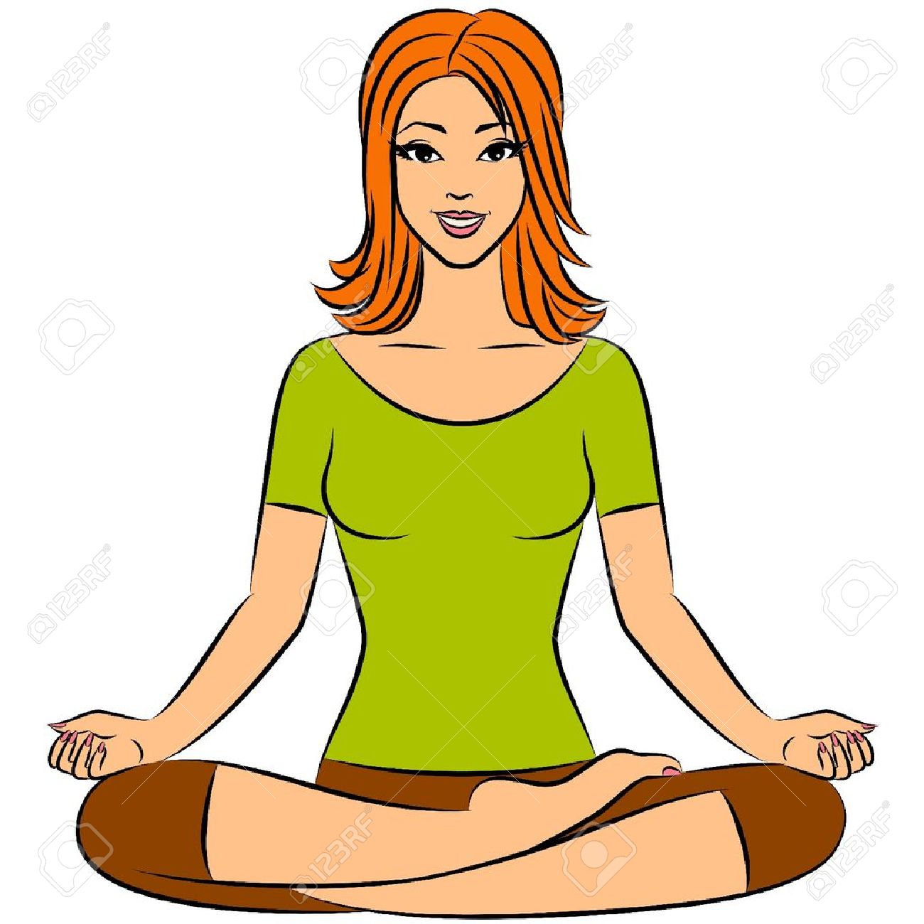 1300x1300 Lotus Position Clipart