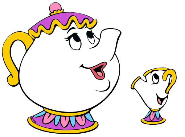 600x446 Drawn Disney Mrs Potts