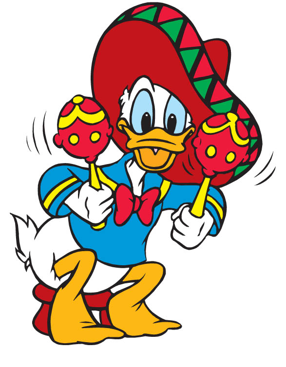 587x754 Donald Duck Clip Art