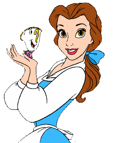 398x500 Blue Dress Clipart Belle