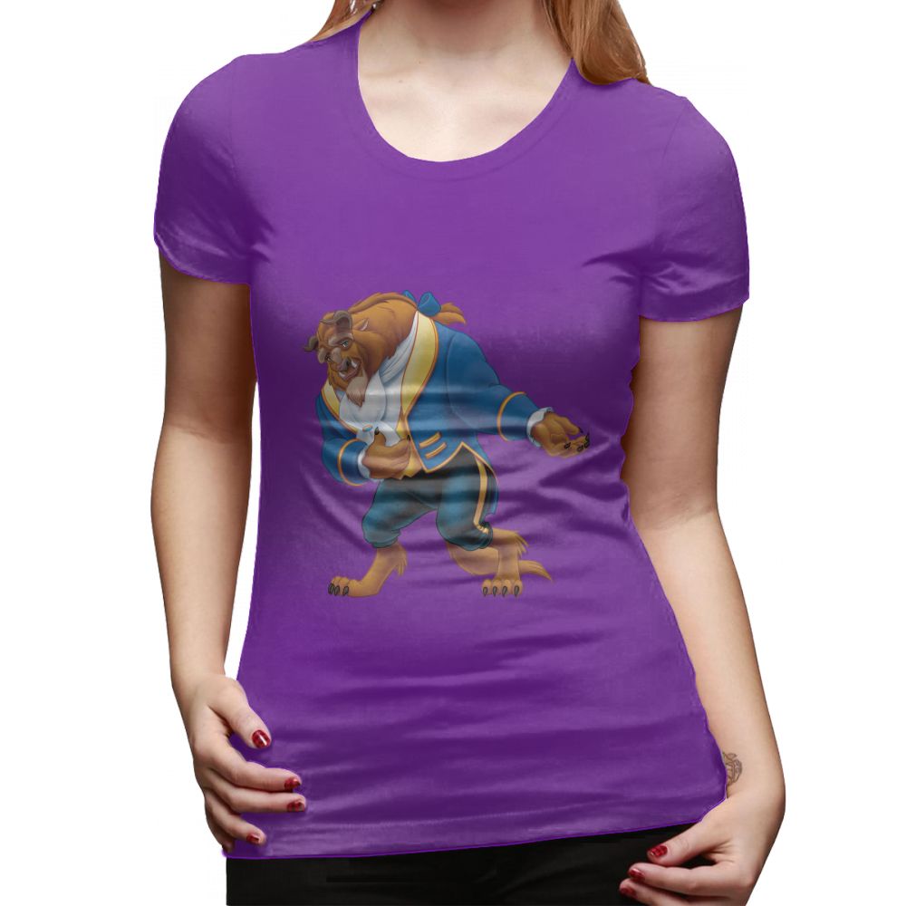 1000x1000 Purple Women's Basic Beauty And The Beast Clip Art Clipart