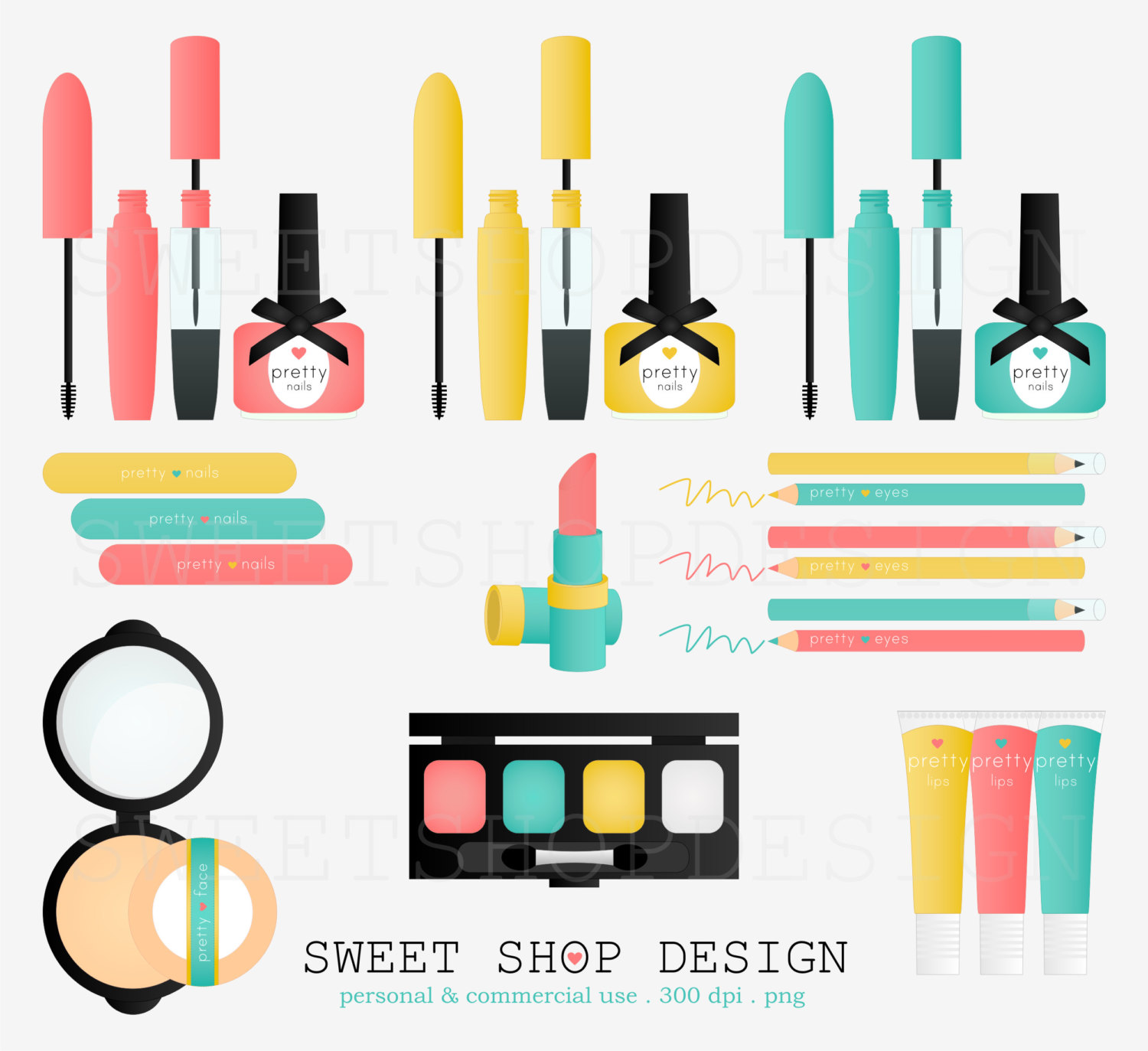 1500x1373 Lipstick Clipart Vintage Makeup