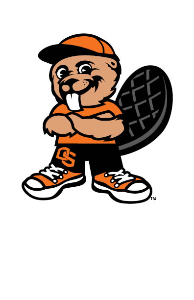 396x612 Beaver Clipart Mascot