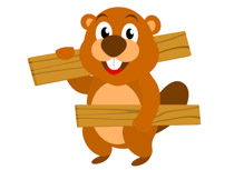 210x153 Free Beaver Clipart