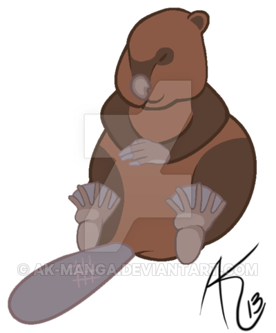 400x483 The Dam Beaver By Ak Manga