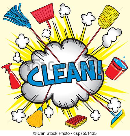 450x470 Clean Bedroom Clip Art Clipart