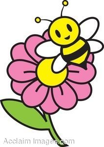 213x300 Flower And A Bee Character Design Bees, Cartoon
