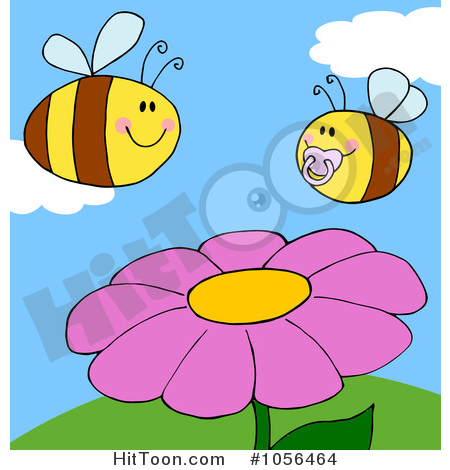 450x470 Bee Clipart