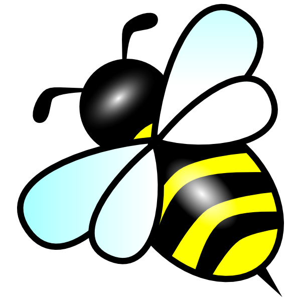 600x600 Bee Clip Art
