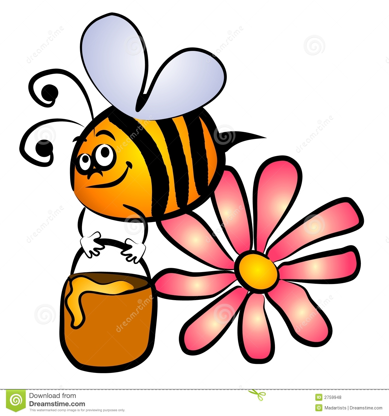 1300x1390 Clip Art Of Bees And Honey Top 84 Free Clipart Spot