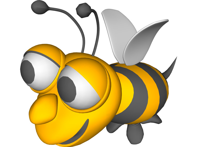 800x600 Bee Clipart Cartoon Character