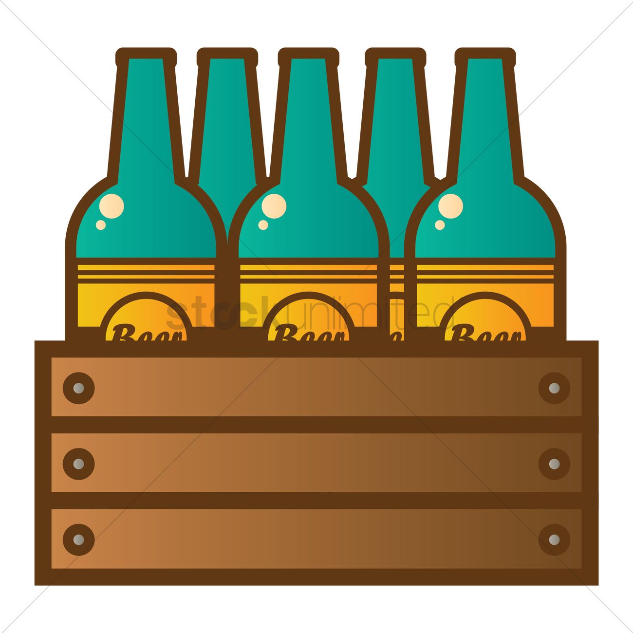 1300x1300 Clipart Beer Bottle Vector Illustration Of Isolated Beer Clip Art