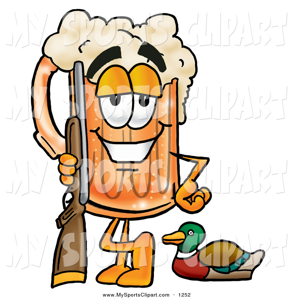 1024x1044 Sports Clip Art Of A Cheerful Beer Mug Mascot Cartoon Character