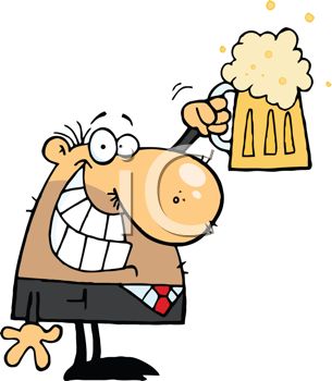 305x350 Beer Party Clip Art